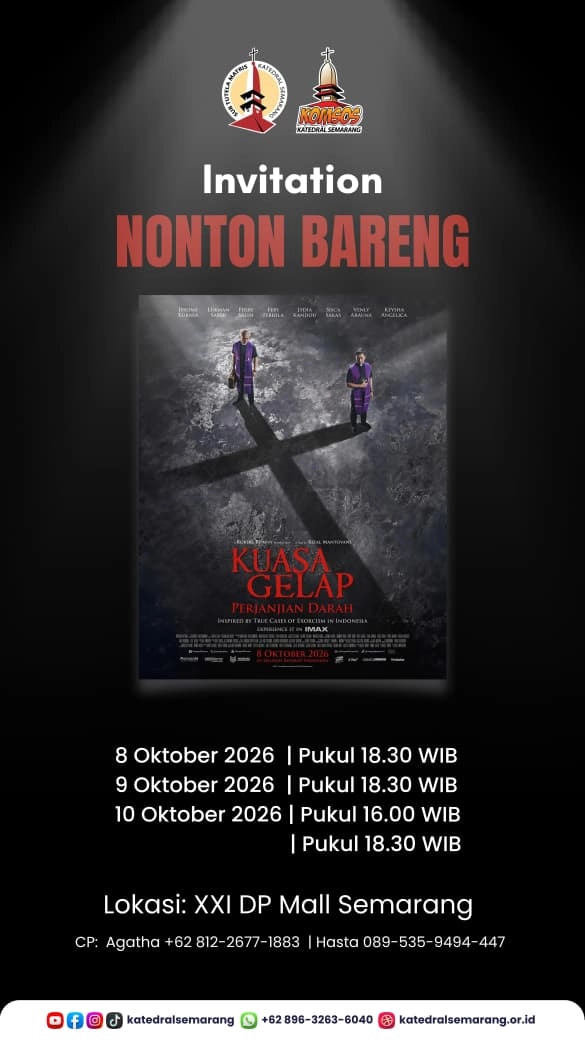 Flyer Nonton Bareng Kuasa Gelap