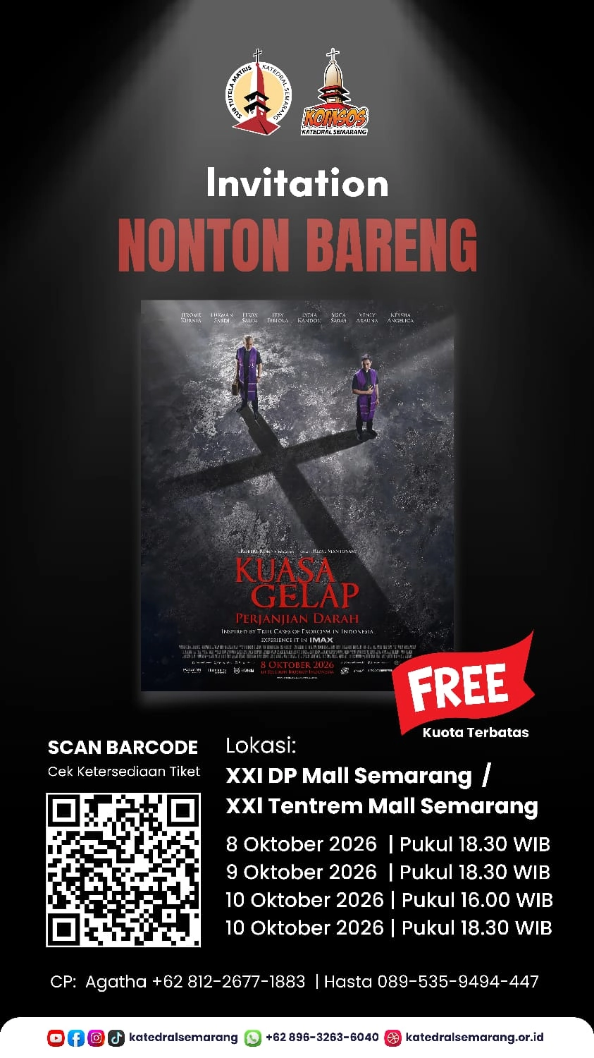 Flyer Nonton Bareng Kuasa Gelap